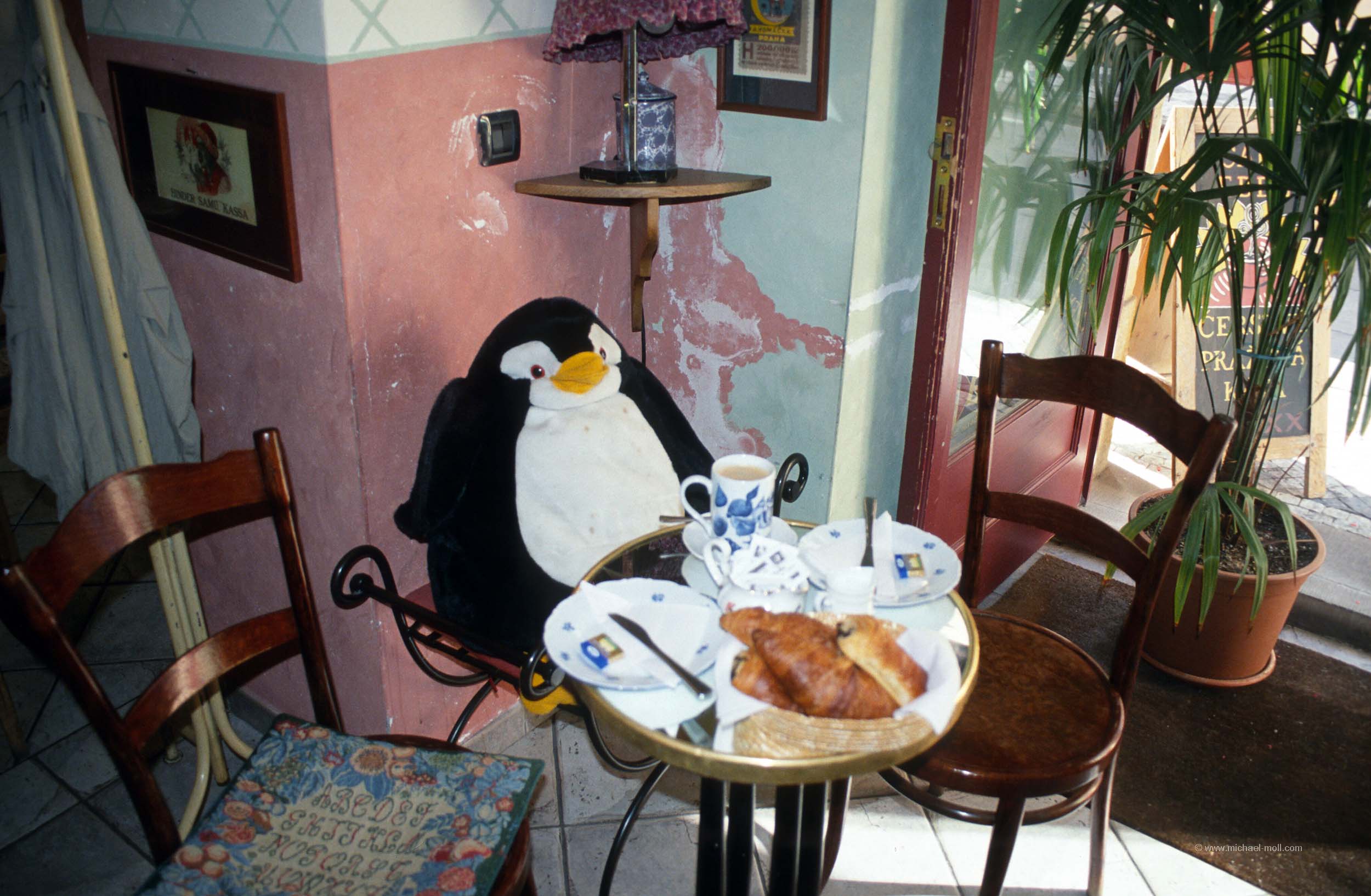 Frühstück in Prag