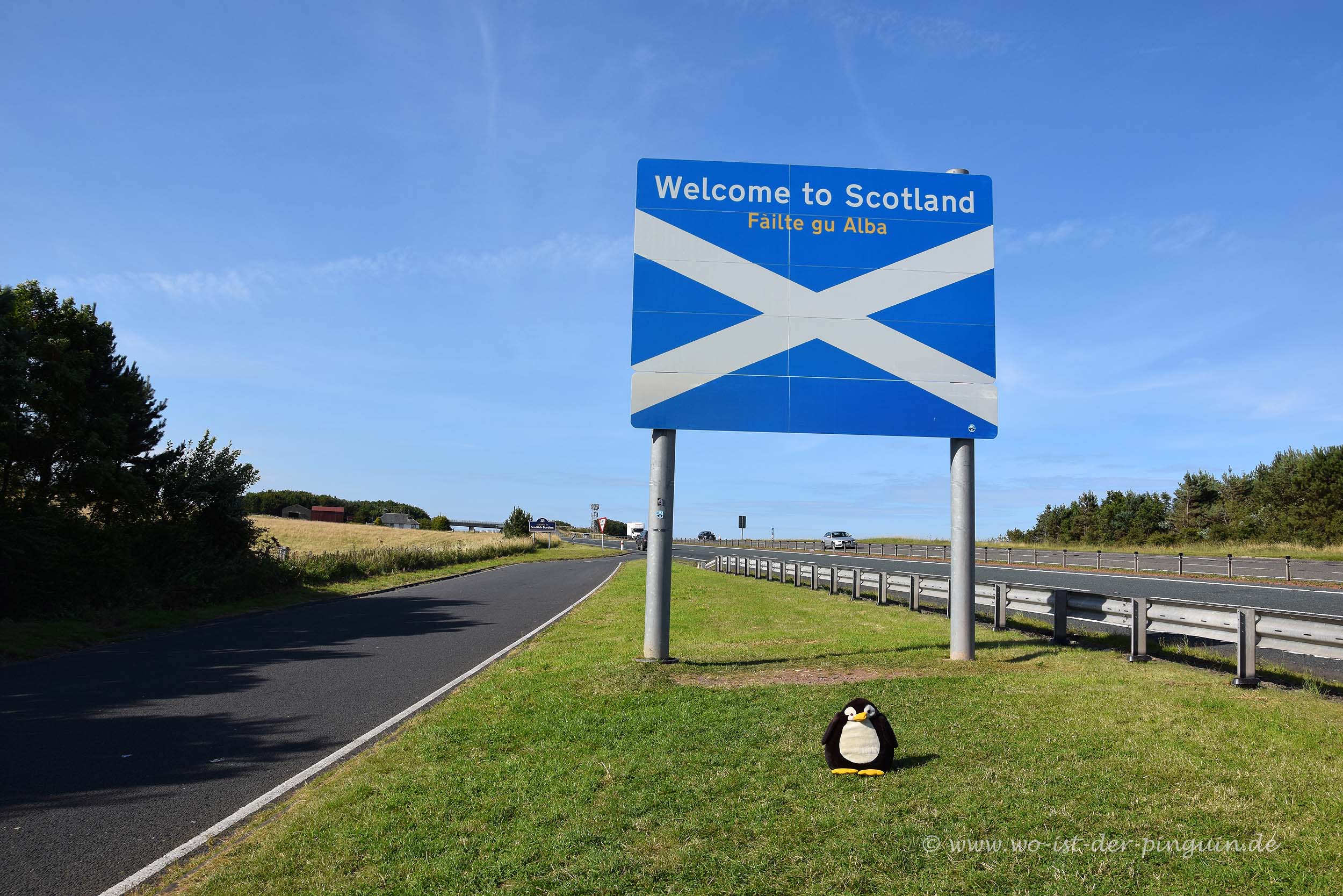 Grenze zwischen England und Schottland