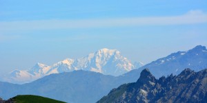 Mont Blanc in 92 km Entfernung