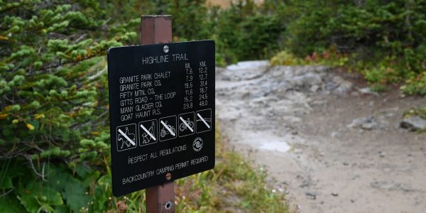 Hiking Trail im Nationalpark