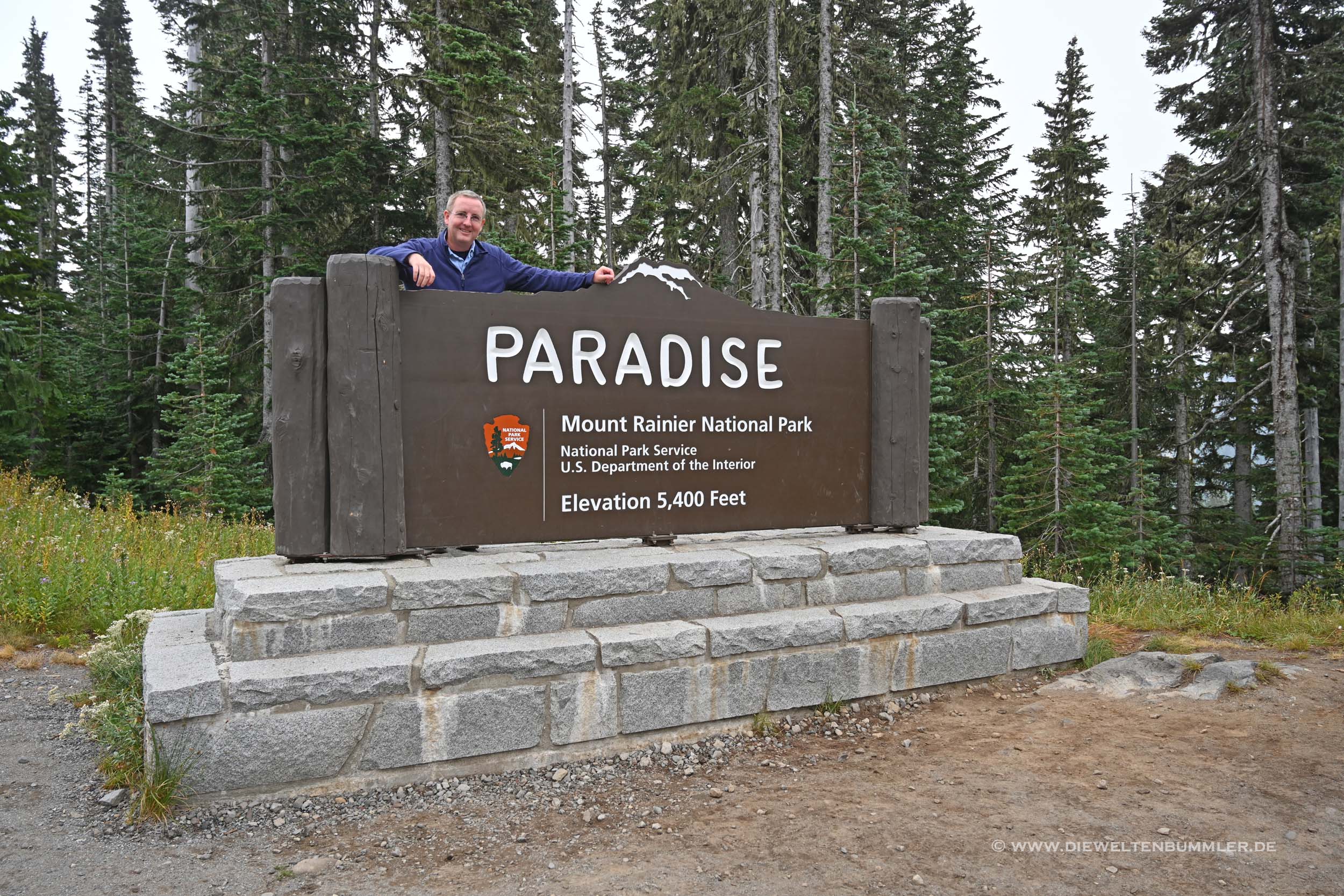Paradise ist ein Teil des Mount Rainier Nationalparks